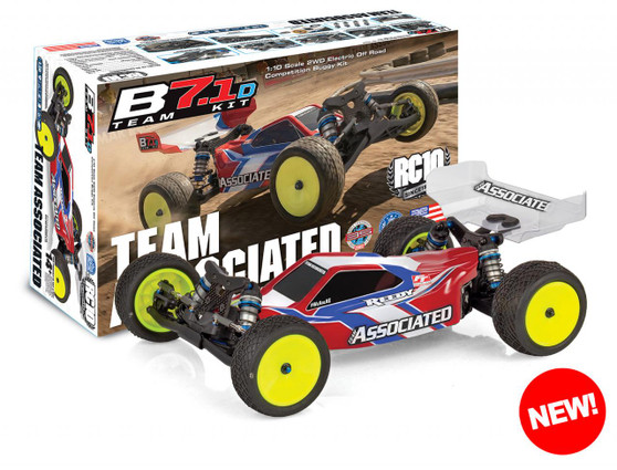 ASSOCIATED RC10 B7を2台(フルオプション)と大量スペアパーツ付 Team Associated RC10B7.1 & RC10B7.1D Review – Real Changes, Dirt