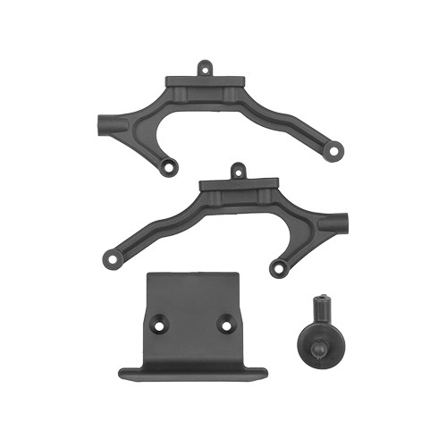 RB10 Retro Body Mount Set, Gray