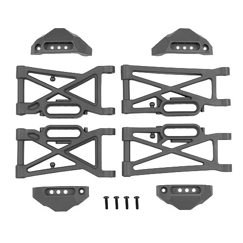 RIVAL MT10 Factory Team Suspension Arm Set, Gray