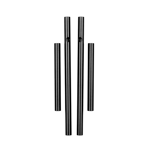 RC10 Nose And Wing Tubes, Black