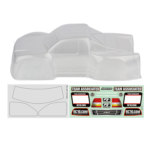 PRO2 SC10 SWB Contender Body, Clear