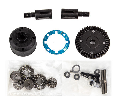 DD＆DDD 大量 各パーツ 537枚セット RC10B74.1 LTC Differential Set, front and rear - Associated Electrics