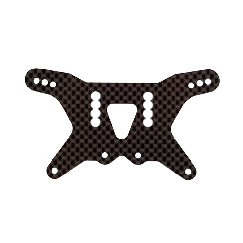 RC10 4WD FT Carbon Fiber Rear Shock Tower, Big Bore Compliant