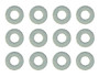 Washers, 6x3x1 mm, nylon