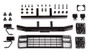 CR12 Ford F150 Grill & Accessories Set, black