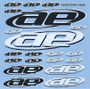 AE logo decal sheet, black and white