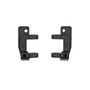 RC10 Front Caster Blocks, 25 Deg, Black
