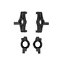 RC10 4WD Steering And Caster Blocks, Black