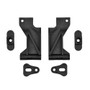 RC10 4WD Chassis Stiffeners, Black
