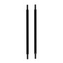 RC10 4WD Aluminum Chassis Stiffener Tubes, Black