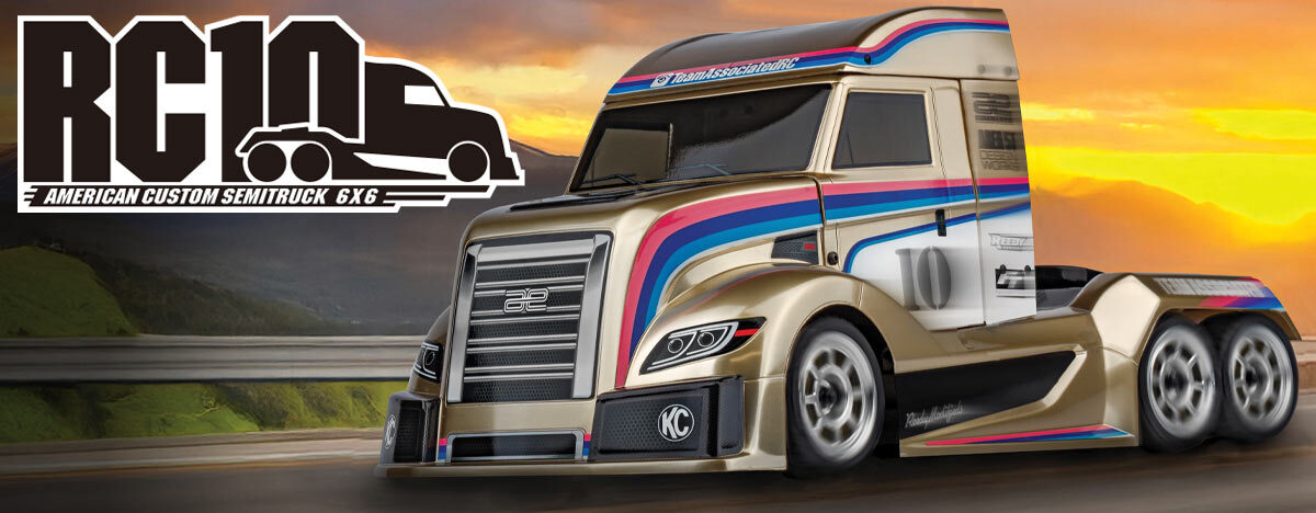 RC10 American Custom Semitruck 6x6 Metallic Kit - Associated Electrics