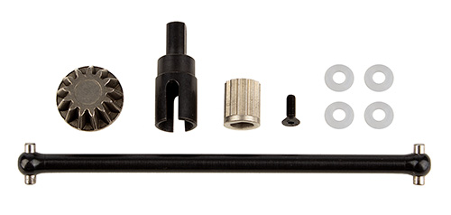 パーツ team.8 RIVAL MT8 Outdrive Shaft, Pinion, Dogbone Set - Associated Electrics