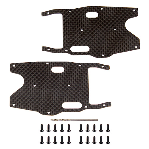 Nitro to Electric Brushless Conversion Mount W/Trays Team Rc8B3 1