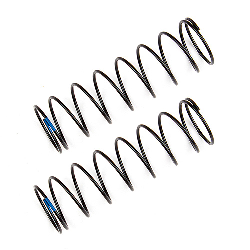 Rear Shock Springs, blue, 2.20 lb/in, L61 mm - Associated Electrics
