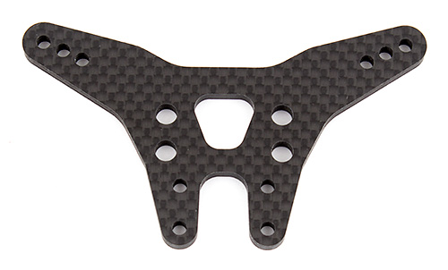 RC10B6.1 Rear Shock Tower, tall, carbon fiber - Associated Electrics