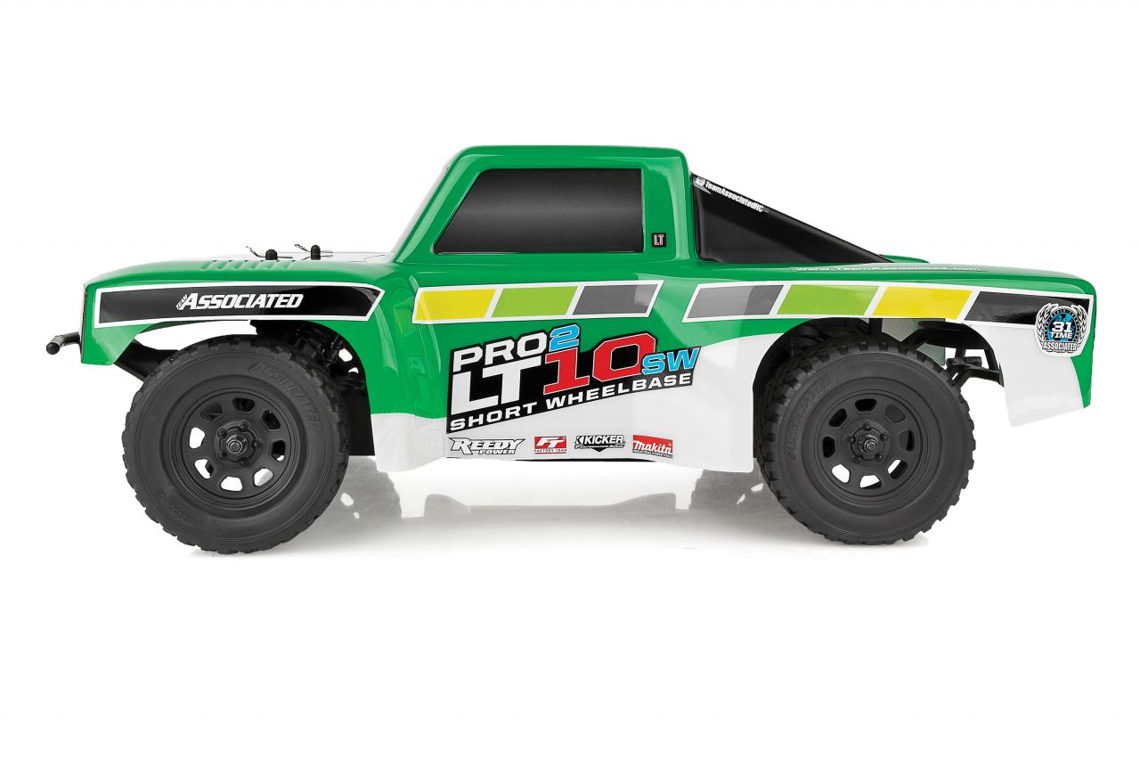 Pro2 LT10SW RTR, green - Associated Electrics