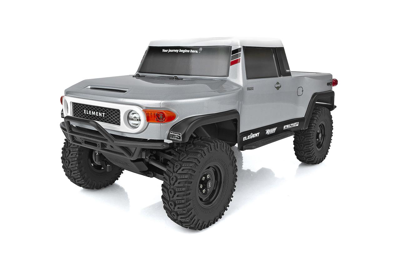ホビーラジコン ENDURO UTRON TRAIL TRUCK 1/10 Enduro Utron SE Trail Truck RTR, Silver - Associated Electrics