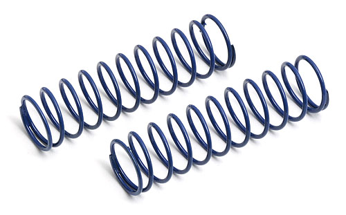 Front Shock Springs, blue, 3.45 lb/in - Associated Electrics