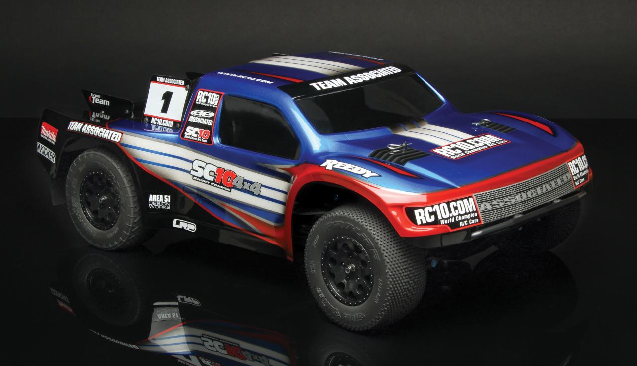 アソシエイテッドSC10 FTキット メカ、パーツ大量付属 SC10 4x4 Factory Team - Associated Electrics