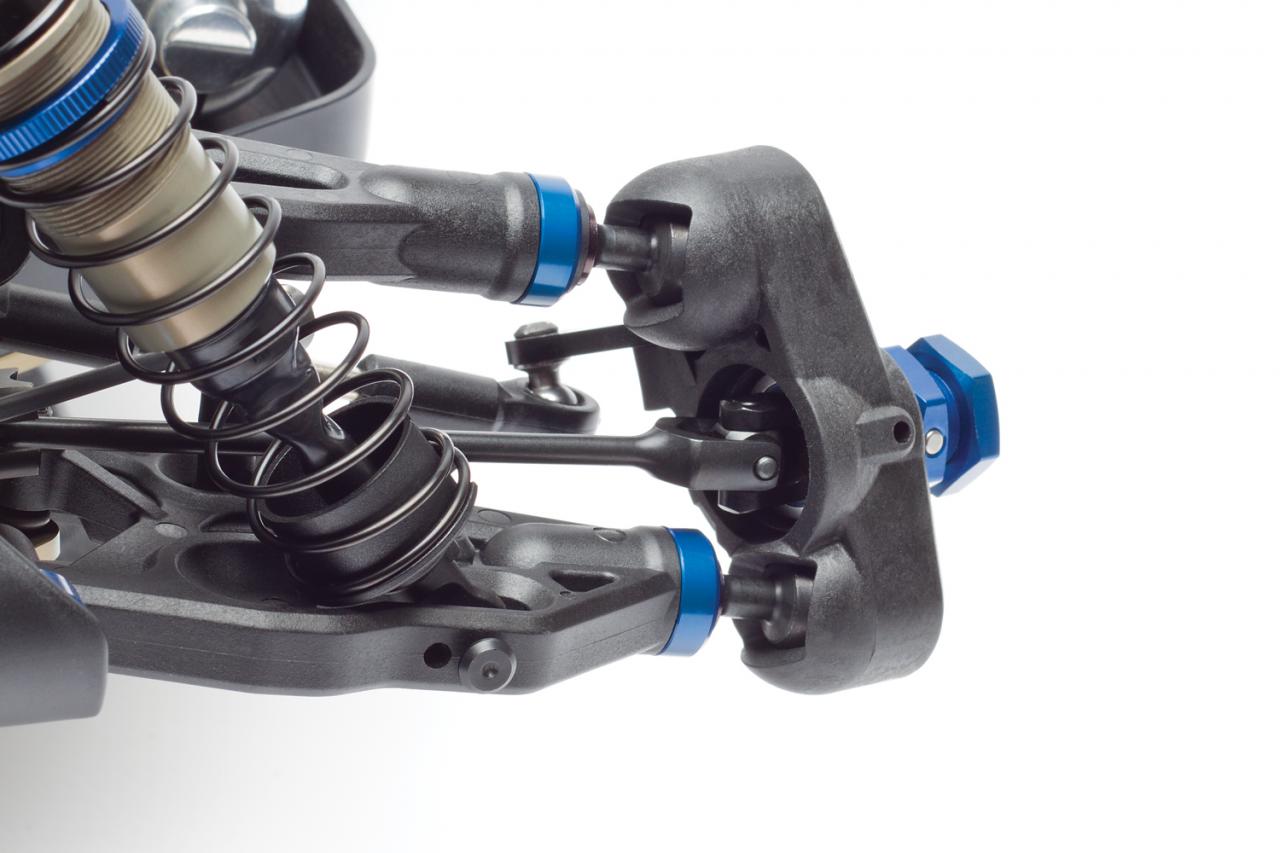 Dhawk Racing Paratia Blu Paratie Centrali In Alluminio Blu Per Team Associated RC8B3.1e - Opzionali, Scala 1:8 Paratie Centrali Alluminio Blu Per Team Associated RC8B3.1e - Foto 7