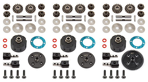 RC8B3 V2 Differential Set - Associated Electrics