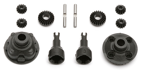 Complete Gear Diff, front - Associated Electrics