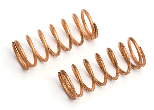 Small Shock Spring FT Micro Shock Springs, copper, 16.0 lb/in, XX-Hard - Associated Electrics