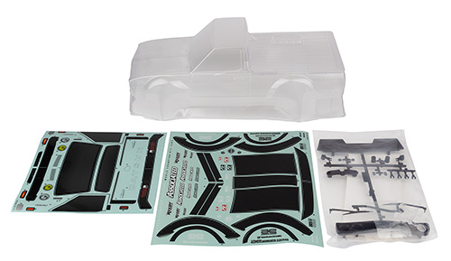 Apex2 Sport, Datsun 620 Body Set, clear - Associated Electrics