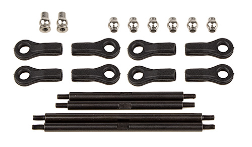 MT12 Front Upper and Lower Link Set - Associated Electrics