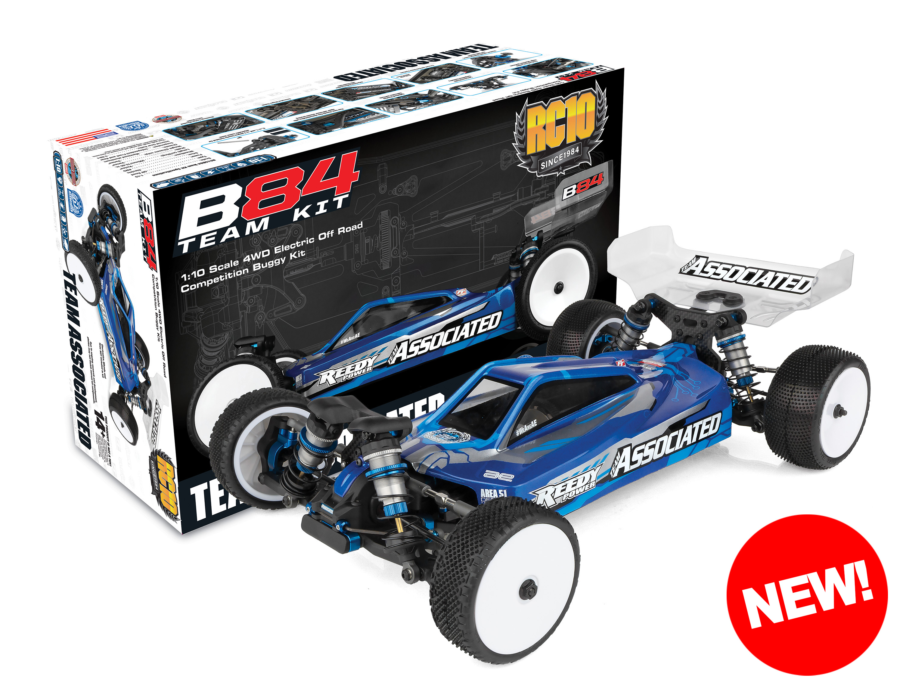 RC10B84 Team Kit - Associated Electrics