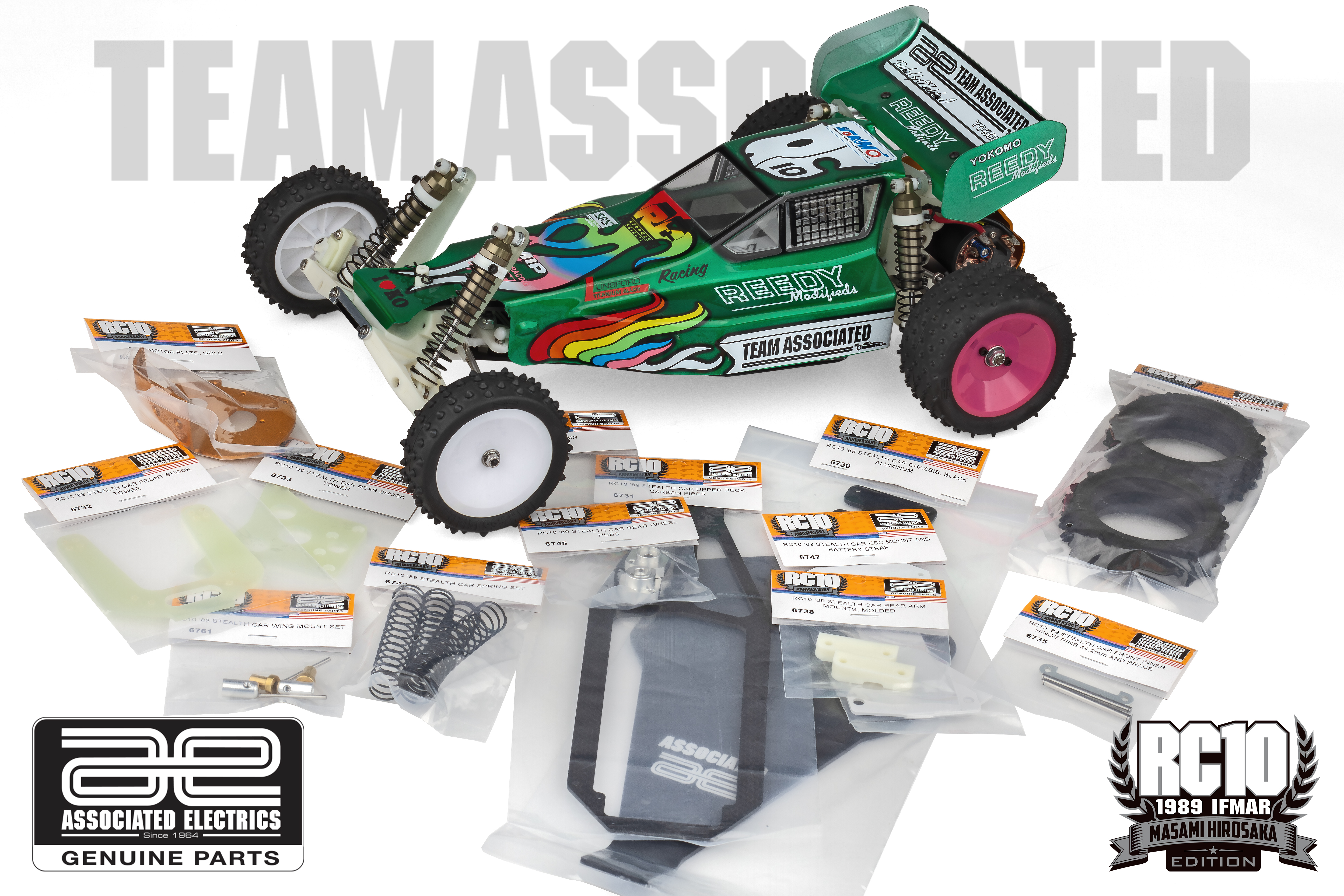 RC10 '89 Stealth Car Masami Edition - Associated Electrics