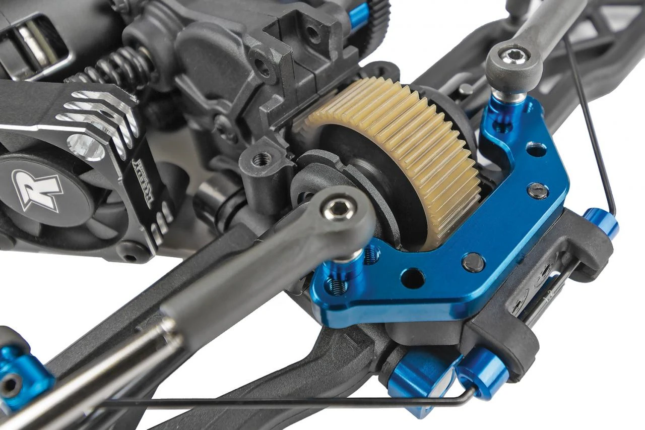 Paraurti Anteriore E Supporti Team Associated RC10DS - AG7 - Neri ASC8822