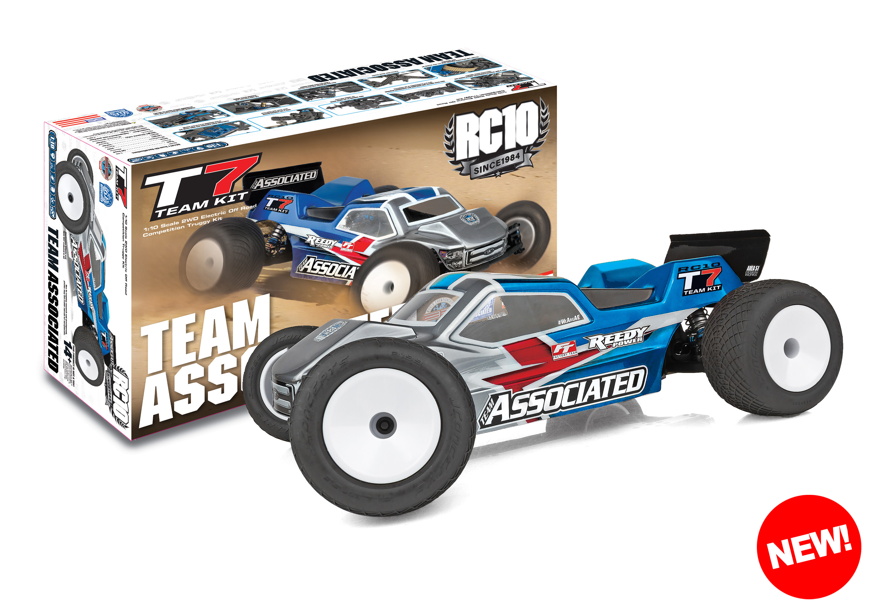 新品未開封 アソシ RC10T トラック　kit RC10T7 Team Kit - Associated Electrics