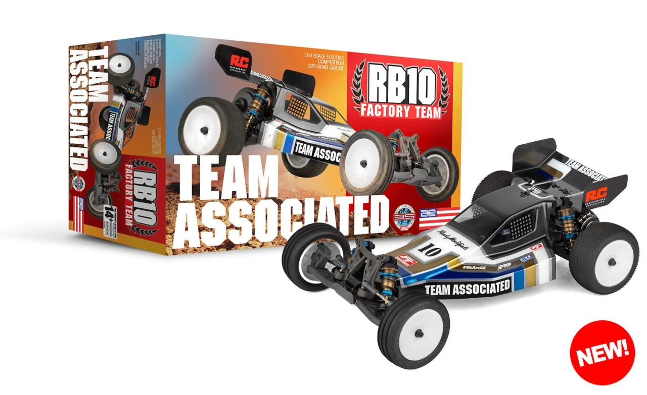 RB10 Factory Team Retro Kit - Associated Electrics