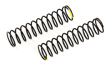 Shock Springs, yellow, 2.47 lb/in, L63 mm - Associated Electrics