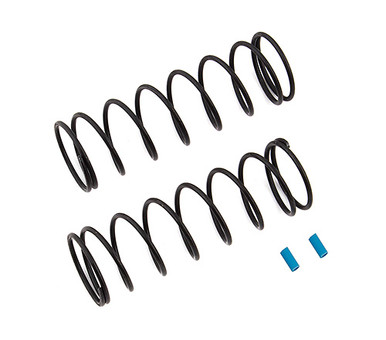 Front Springs, V2, blue, 5.5 lb/in, L70, 8.75T, 1.6D - Associated