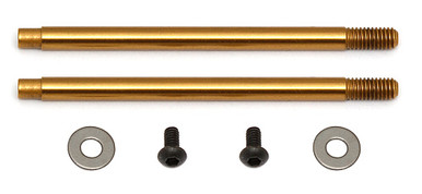 3x27.5 mm Shock Shafts (V2), TiN - Associated Electrics