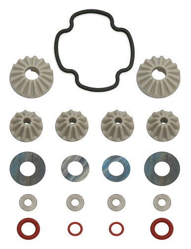 TC6 FT Gear Diff Rebuild - Associated Electrics