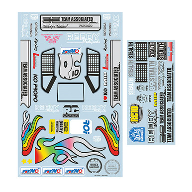 RC10 ''89 Stealth Car Masami Edition Decal Sheet - Associated