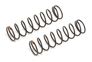 Rear Springs V2, orange, 4.9 lb/in, L86, 9.5T, 1.6D - Associated