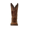 Durango DDB0314 Rebel  Brown Distressed Flag Embroidery Western Boot