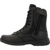 Rocky Men's Cadet Black Public Service Size Zip Boot RKD0102