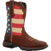 Durango RD4414 Lady Rebel Patriotic Women's Pull On Western Flag Boot
