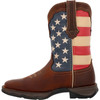 Durango RD4414 Lady Rebel Patriotic Women's Pull On Western Flag Boot
