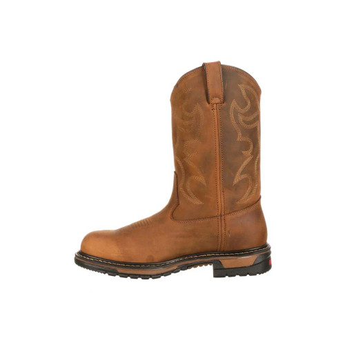 Rocky Men's Original Ride Branson Steel Toe Waterproof Western Boot FQ0002809