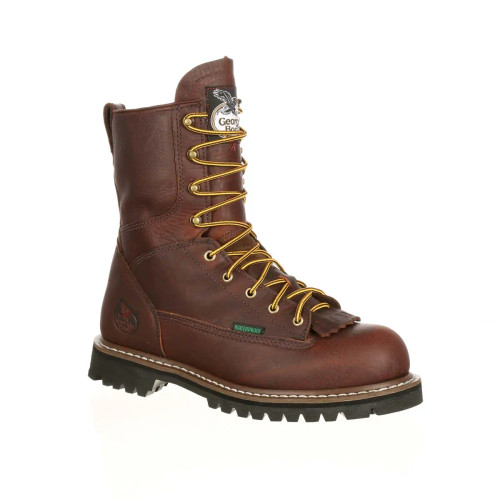 Georgia G103 Steel Toe Waterproof Lace-To-Toe Work Boot