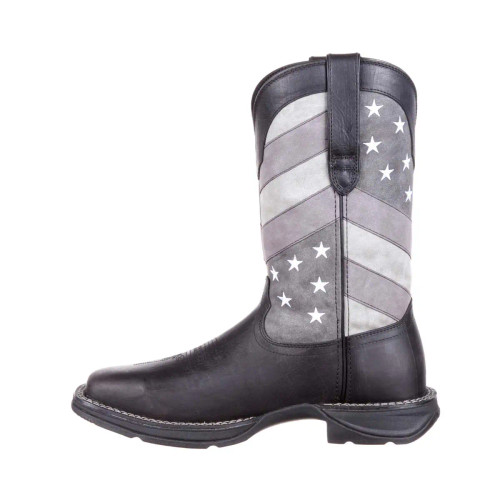 Durango DDB0125 Rebel Faded Black Flag Western Boot