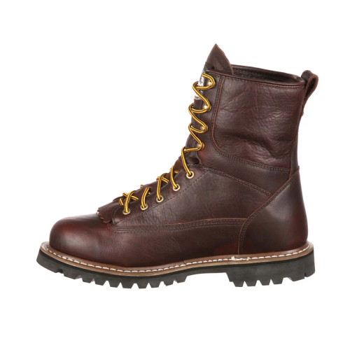 Georgia G101 Waterproof Lace-To-Toe Work Boot