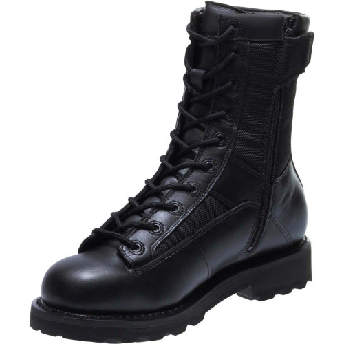 Bates E03140 DuraShocks Lace-to-toe Side Zip Boot