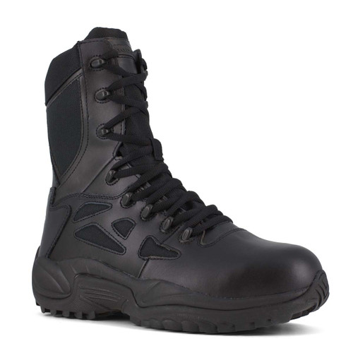 Reebok RB8874 8" Rapid Response RB Comp Toe Side Zip Boot